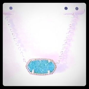ISO teal or violet Elisa silver drusy necklace!!!